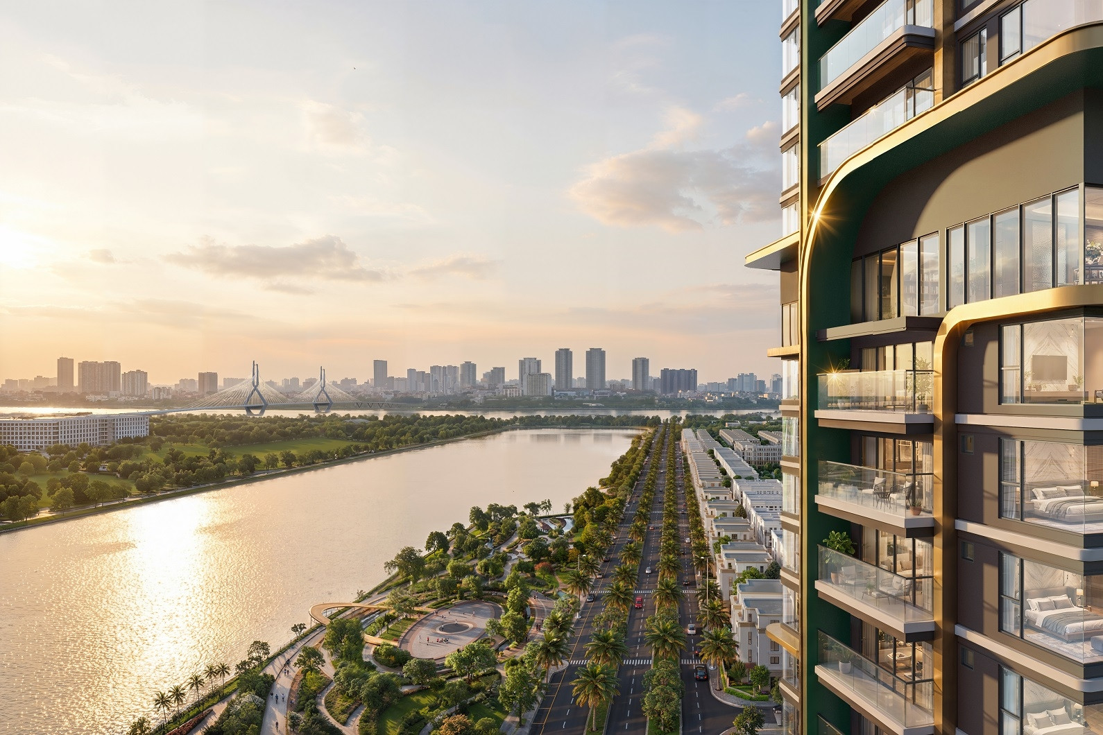 Toà tháp sở hữu tầm nhìn đắt giá ở Lumière Essence Peak