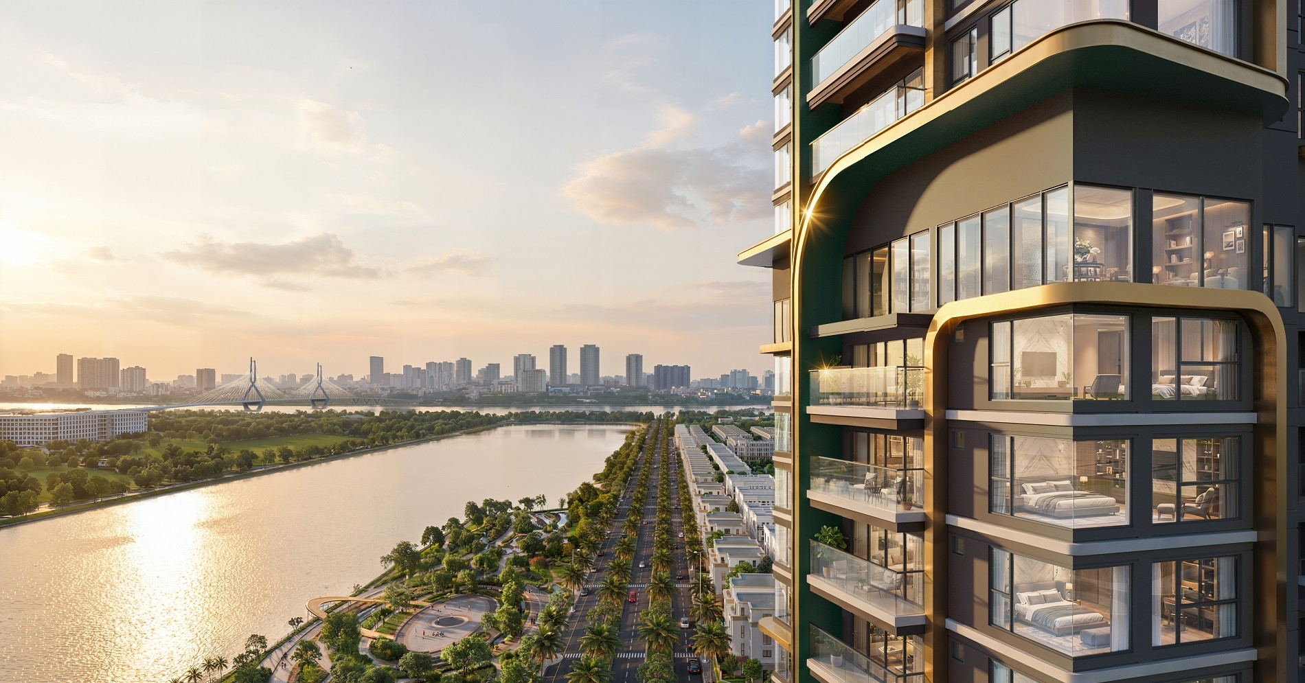 Toà tháp sở hữu tầm nhìn đắt giá ở Lumière Essence Peak