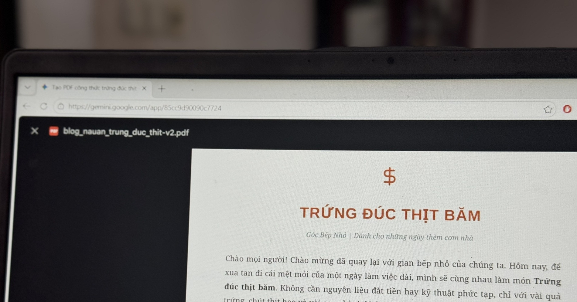 Gemini thêm tính năng tạo file Word, Excel ngay trong khung chat