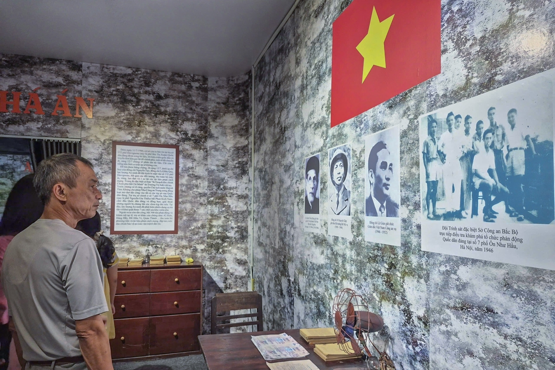Không gian tái hiện vụ án Ôn Như Hầu thu hút chú ý tại triển lãm An ninh nhân dân