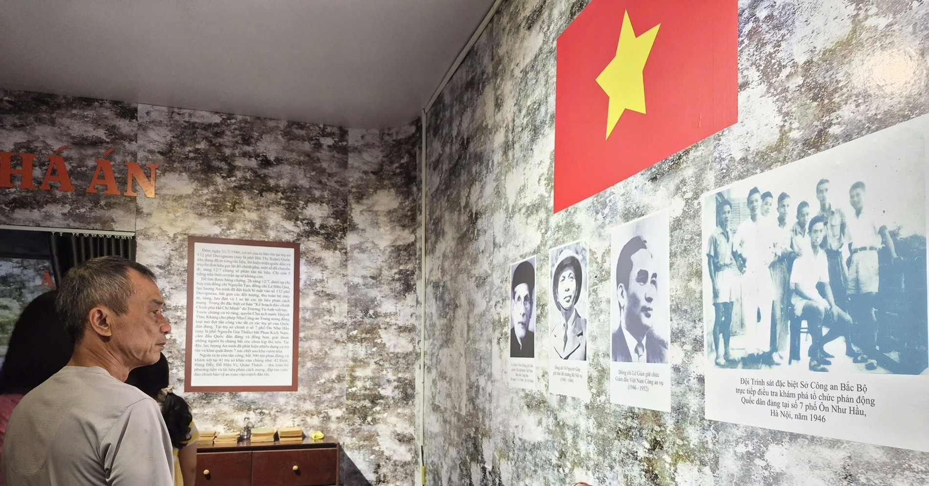 Không gian tái hiện vụ án Ôn Như Hầu thu hút chú ý tại triển lãm An ninh nhân dân