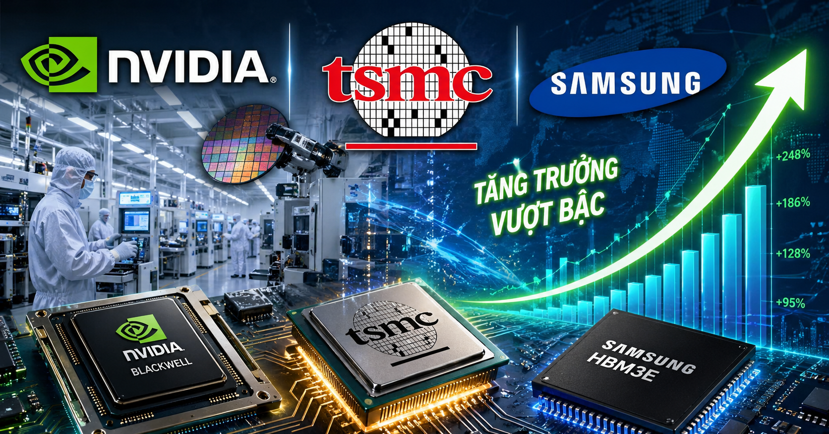 Từ dầu mỏ đến chip: Miễn nhiễm biến động, dòng tiền toàn cầu dịch chuyển