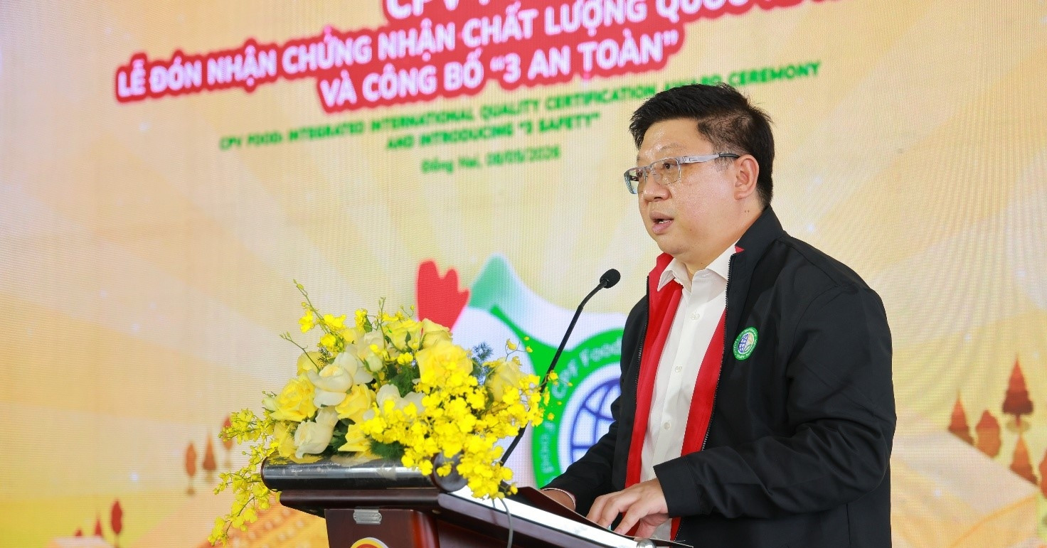 CPV Food đón nhận chứng nhận quốc tế, công bố chương trình ‘3 An toàn’