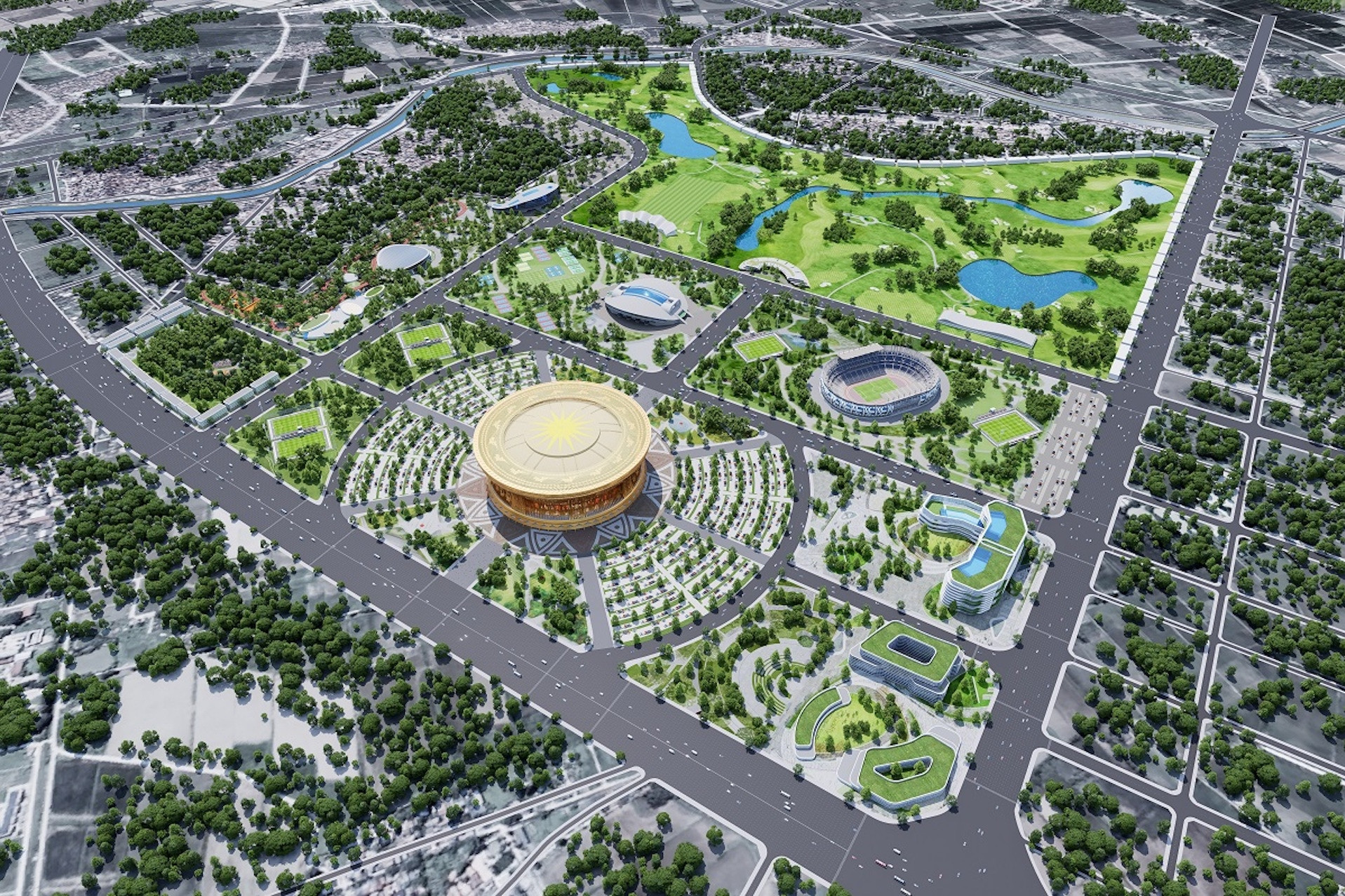 Hà Nội tạm dừng 175 dự án bị chồng lấn đất với siêu dự án Olympic
