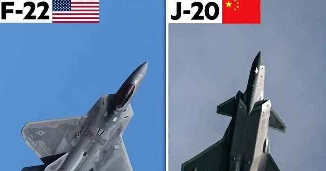 Kết quả &amp;apos;đọ sức&amp;apos; mô phỏng giữa tiêm kích F-22 Mỹ và J-20 Trung Quốc