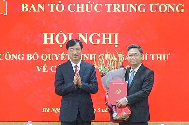 Trưởng Ban Tổ chức Thành ủy Hà Nội làm Phó trưởng Ban Tổ chức Trung ương
