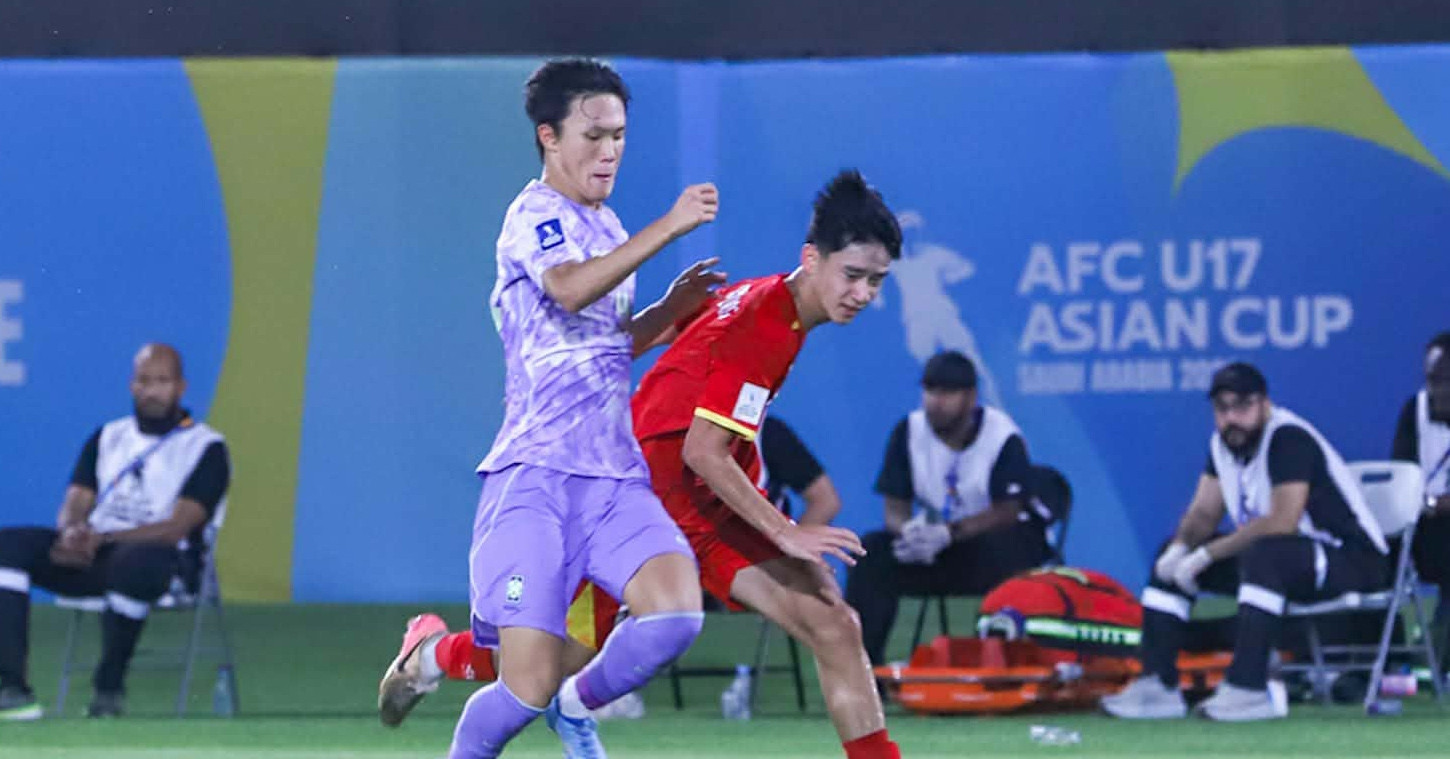 Video bóng đá U17 Việt Nam vs U17 Hàn Quốc: 10 phút choáng váng