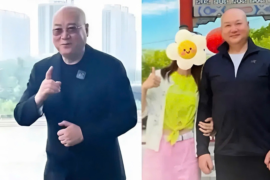 ‘Đường Tăng’ Trì Trọng Thụy vui vẻ tương tác cùng fan trên đường phố