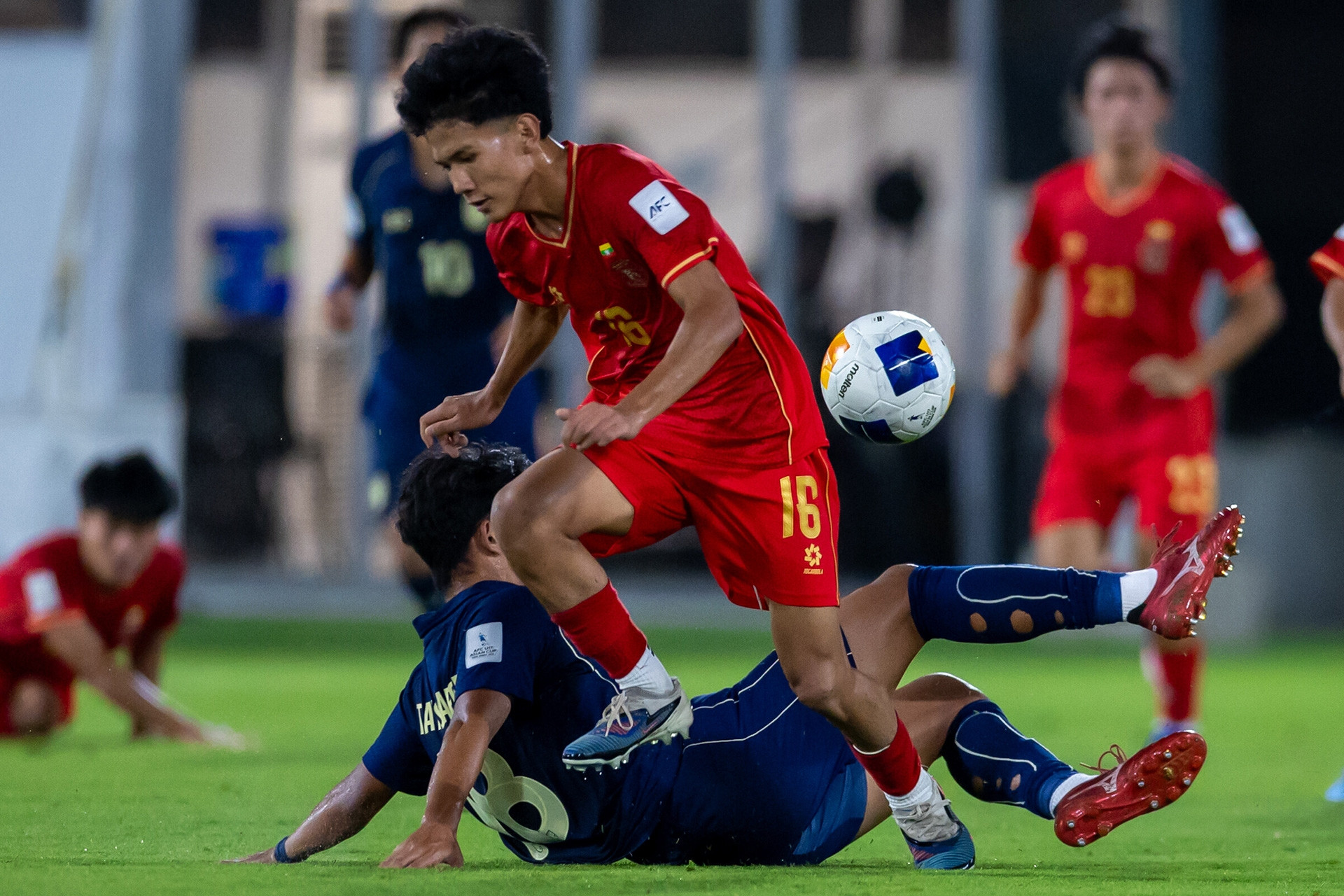 U17 Myanmar rơi chiến thắng trước U17 Thái Lan ở U17 châu Á