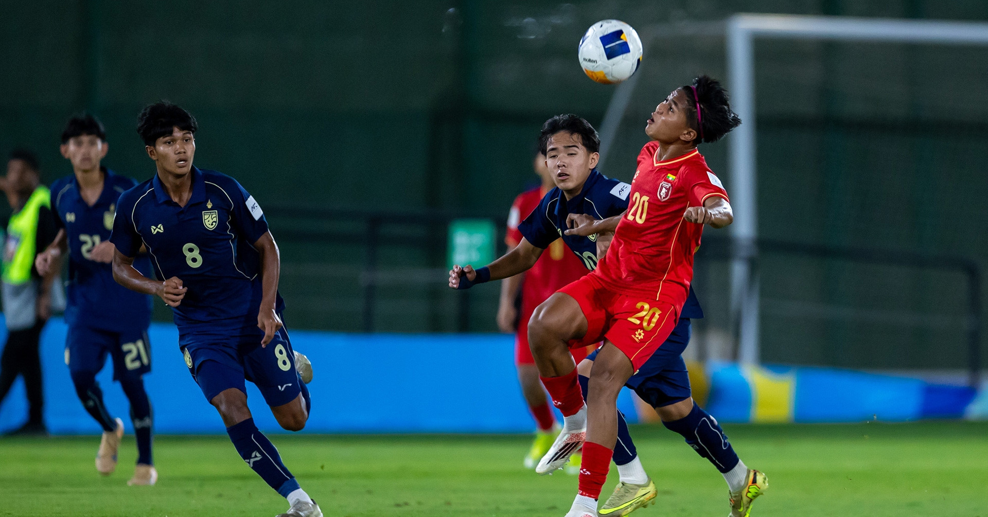 U17 Myanmar rơi chiến thắng trước U17 Thái Lan ở U17 châu Á