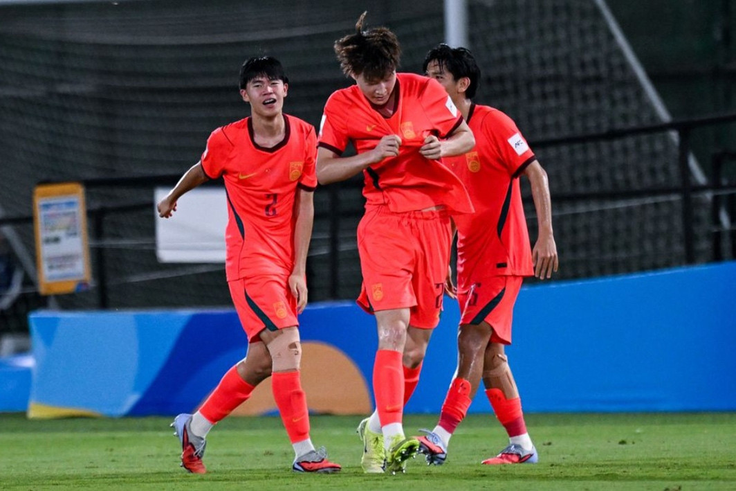 U17 Trung Quốc thắng ấn tượng, lấy vé đi U17 World Cup ngoạn mục