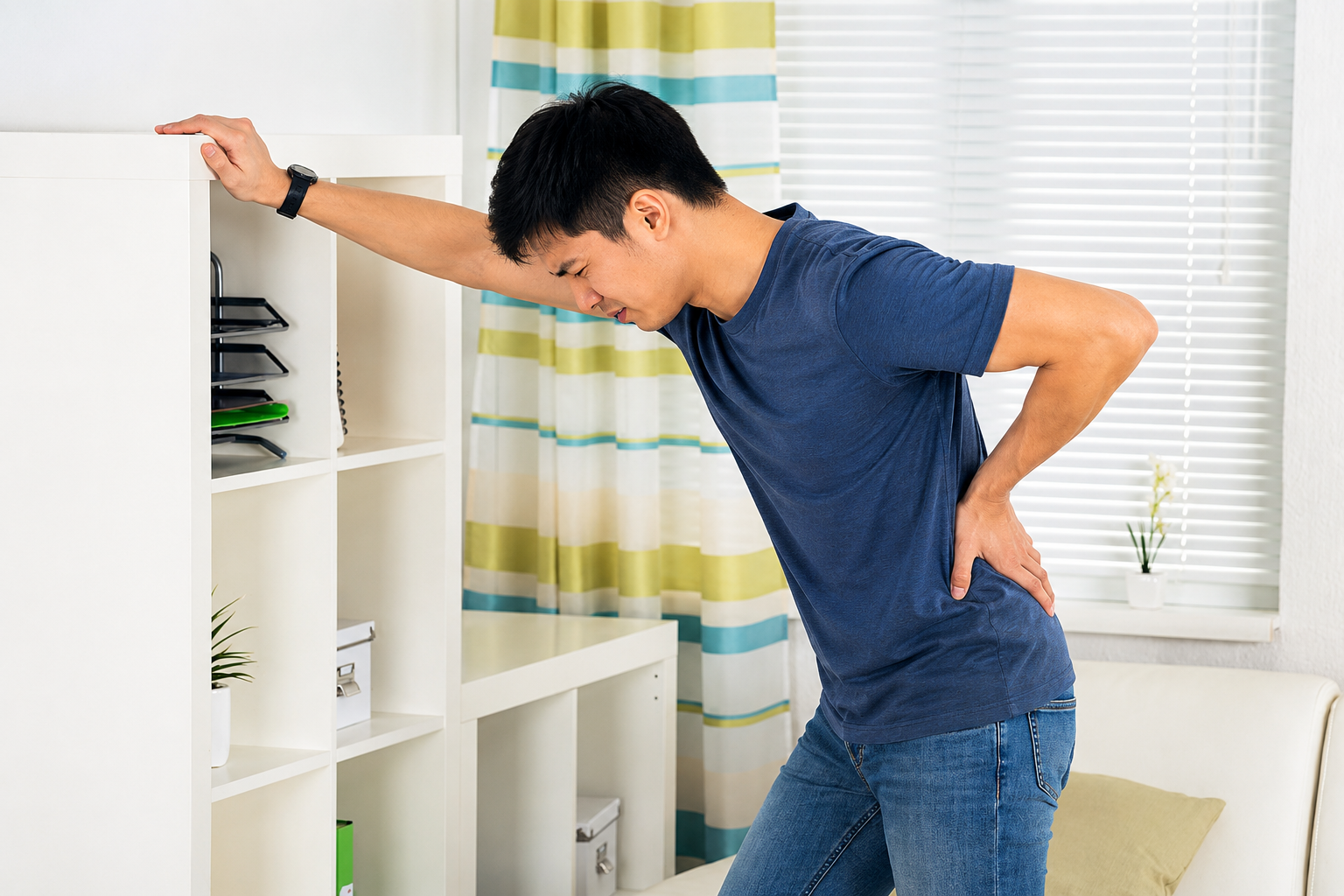 20 tuổi đã cứng cổ không thể xoay, 6 dấu hiệu đau lưng cần khám sớm