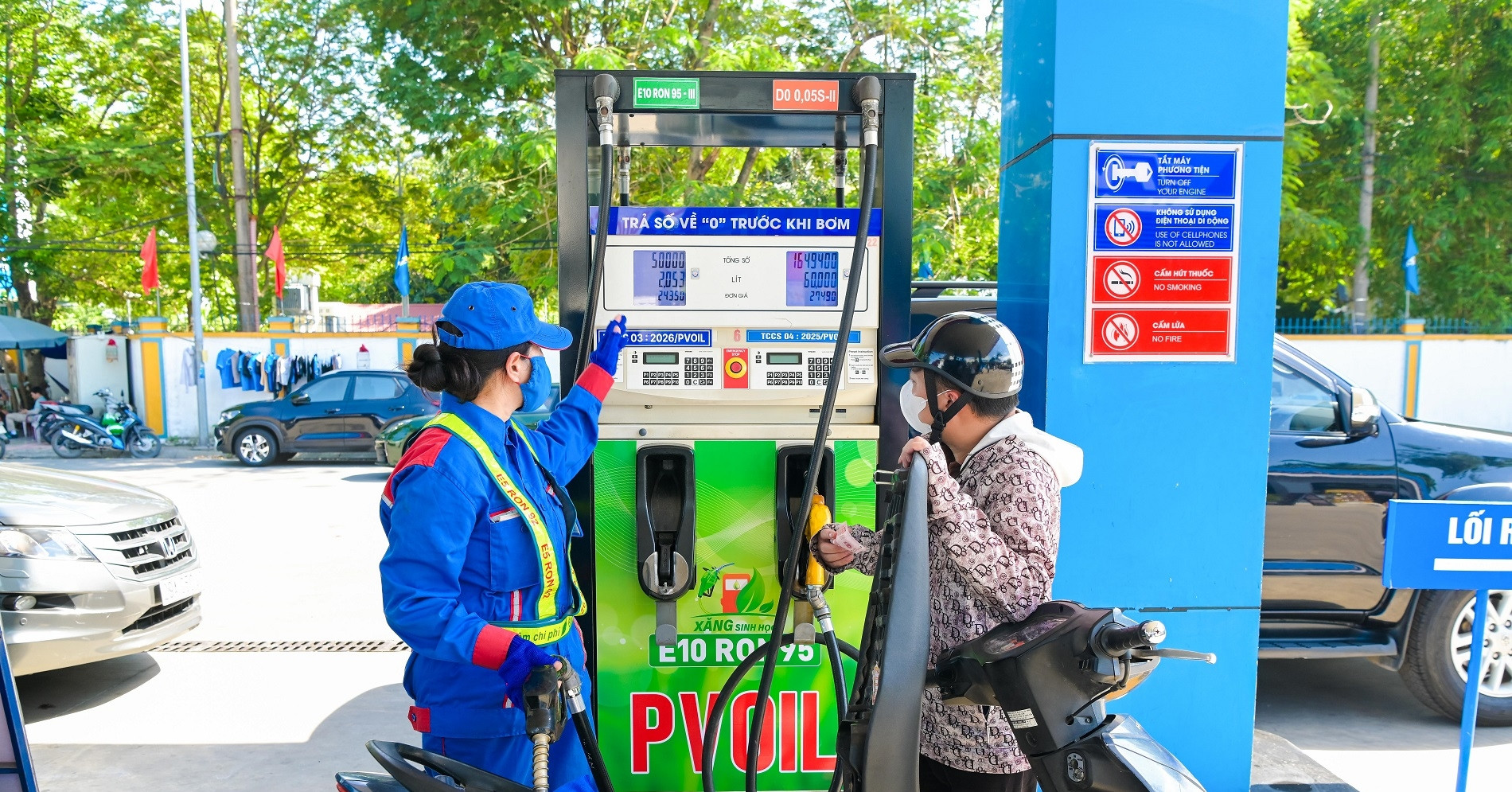Gần 1.000 Cửa hàng xăng dầu PVOIL đã sẵn sàng bán xăng E10