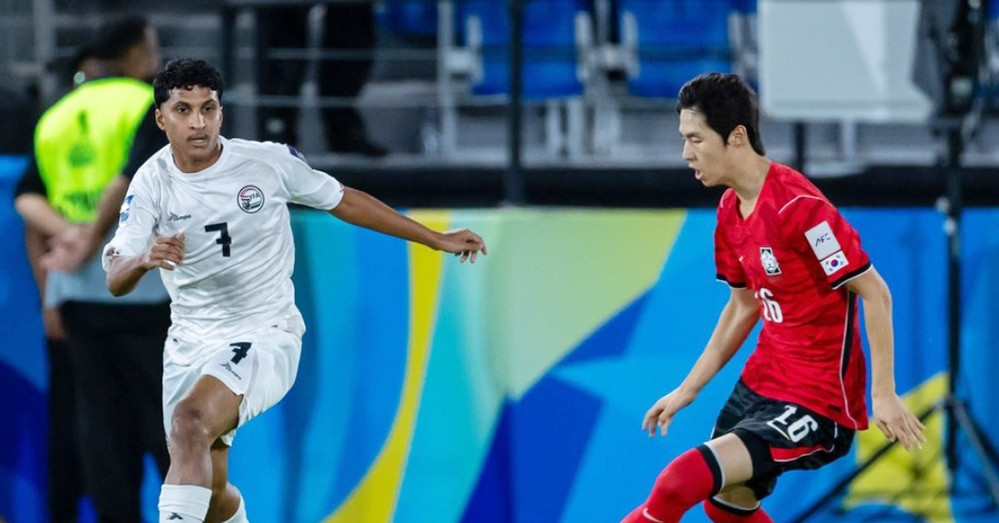 Hòa U17 Yemen, U17 Hàn Quốc xếp dưới U17 Việt Nam
