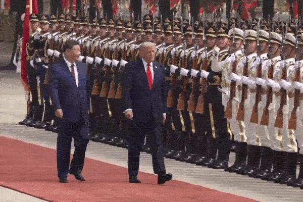 Ông Trump đăng tải nhiều video về hoạt động ở Trung Quốc