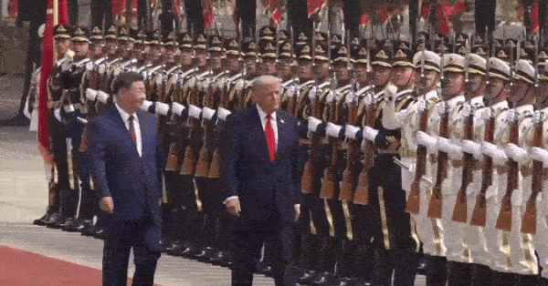 Ông Trump đăng tải nhiều video về hoạt động ở Trung Quốc