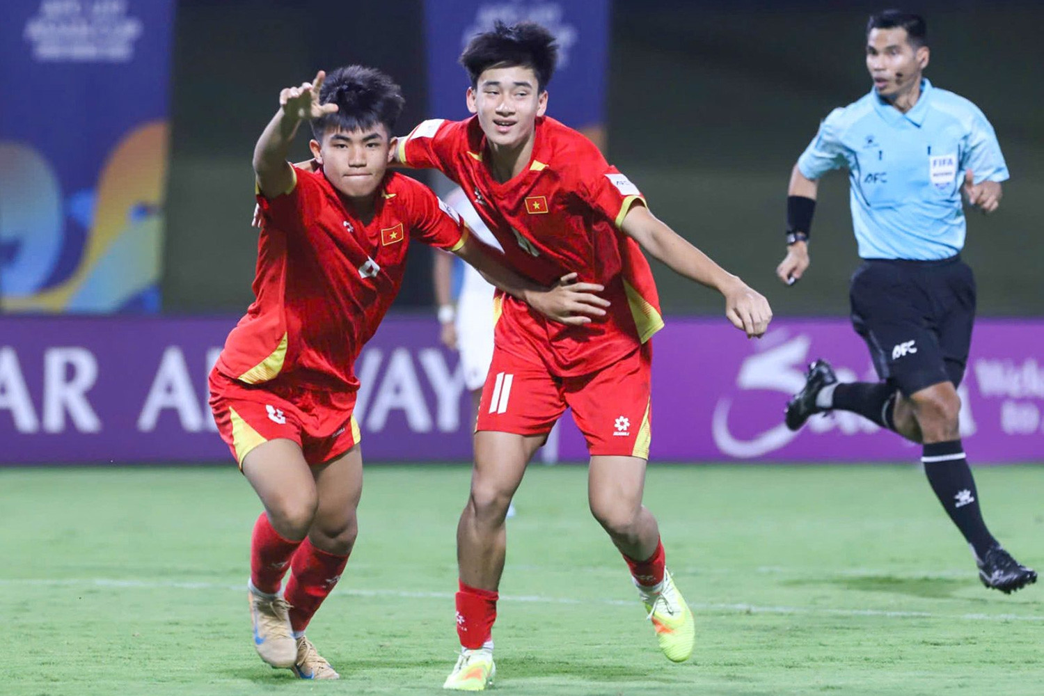 Kết quả U17 châu Á 2026 hôm nay 16/5
