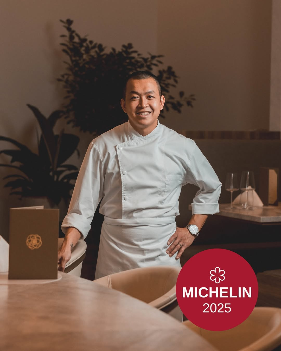 đầu bếp việt nhà hàng michelin