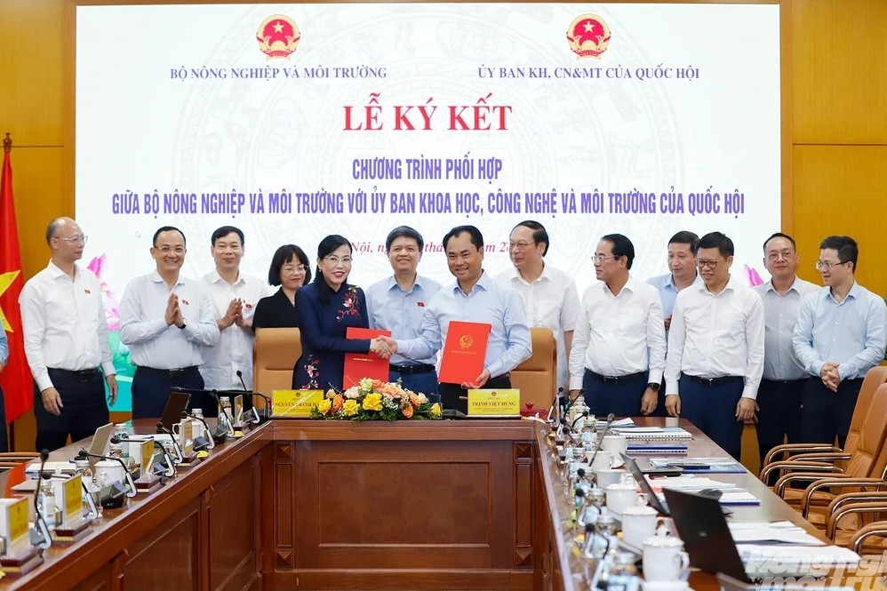 Bộ NN - MT cùng cơ quan Quốc hội xây dựng cơ chế 'đặt hàng nghiên cứu' lập pháp
