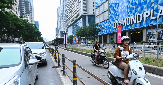 Cục CSGT tính phương án phân làn đảo chiều ở 2 tuyến đường tại Hà Nội