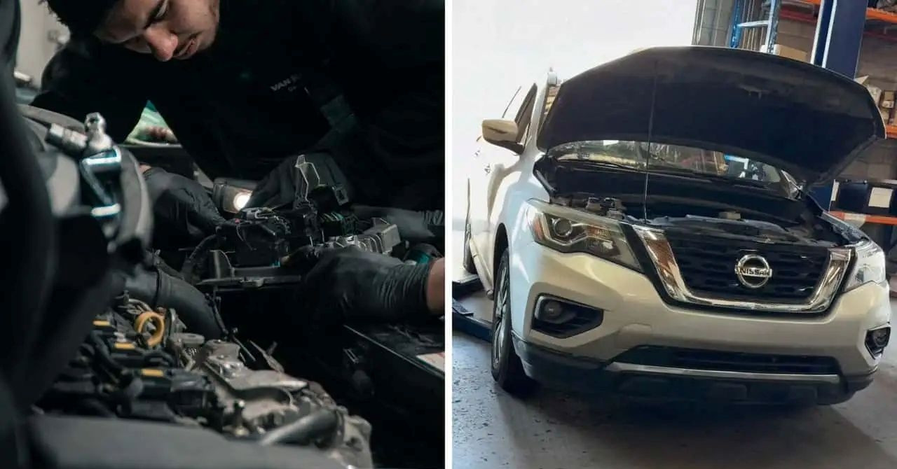 Chiếc Nissan Pathfinder hư hỏng nặng, thợ máy khuyên mua xe mới