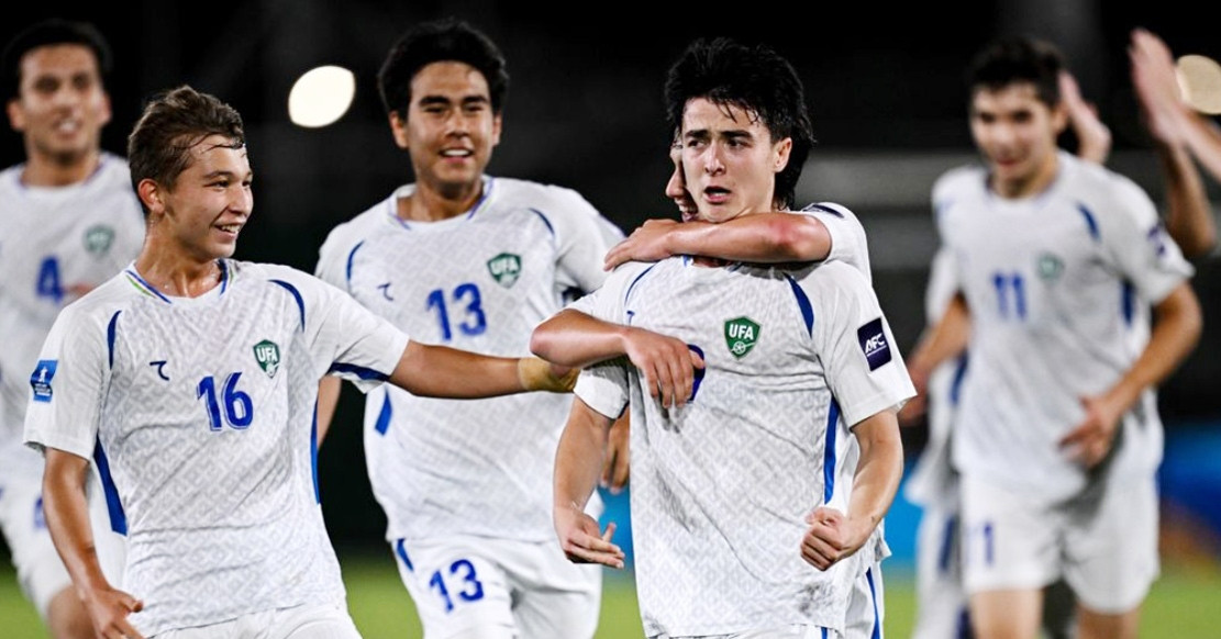 Thắng nghẹt thở U17 Hàn Quốc, U17 Uzbekistan lấy vé bán kết