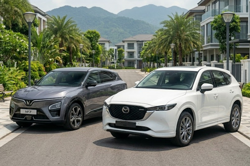 Top 5 xe đa dụng cỡ trung bán chạy tháng 4: Mazda CX-5 trở lại ngôi đầu