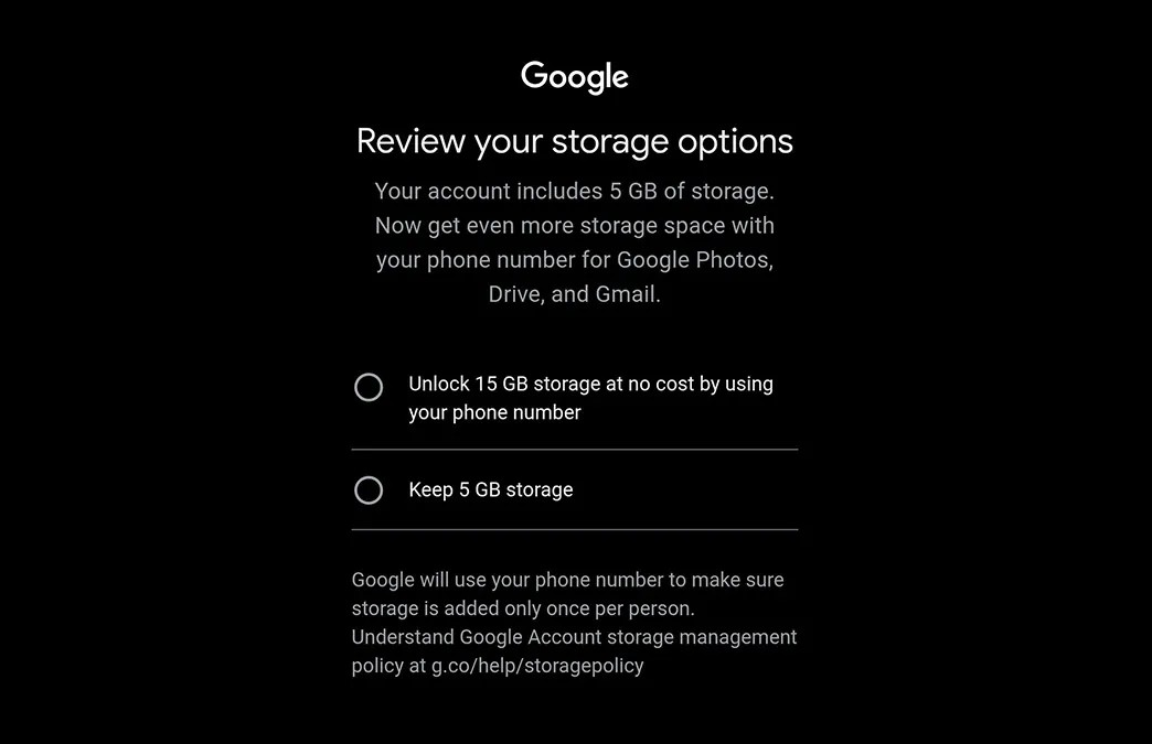 Google thử nghiệm giảm dung lượng Gmail miễn phí xuống 5GB