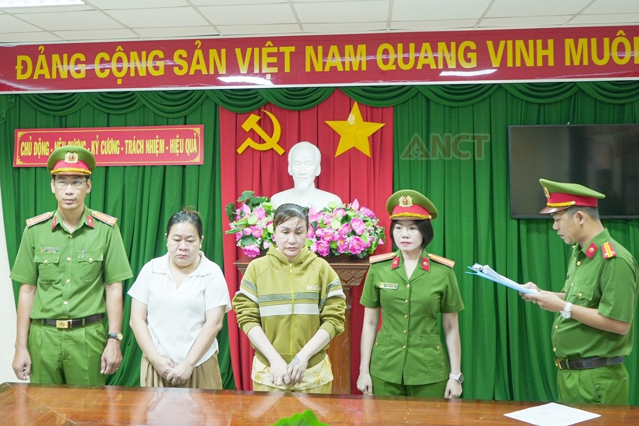 Công an Cần Thơ bắt giam hai nữ giám đốc lừa đảo, chiếm đoạt hơn 5,6 tỷ đồng
