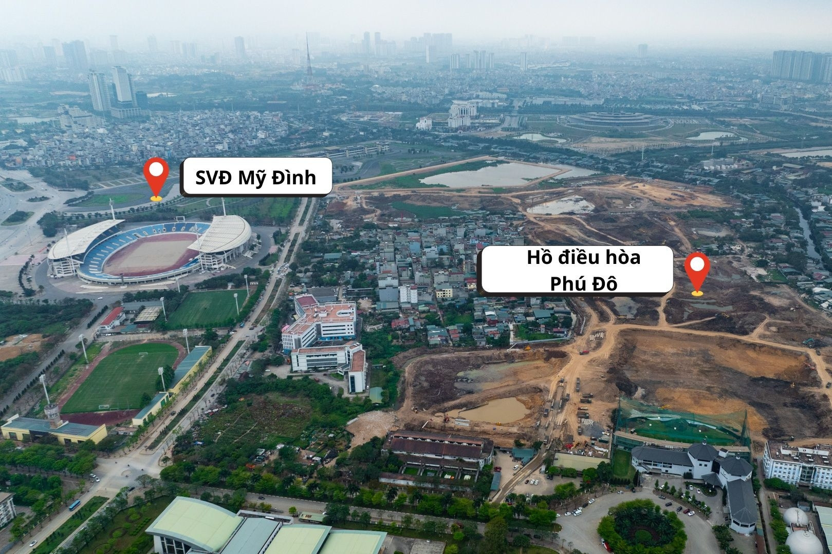 Hà Nội sắp thu hồi 52ha đất ở phường Từ Liêm để triển khai loạt dự án lớn