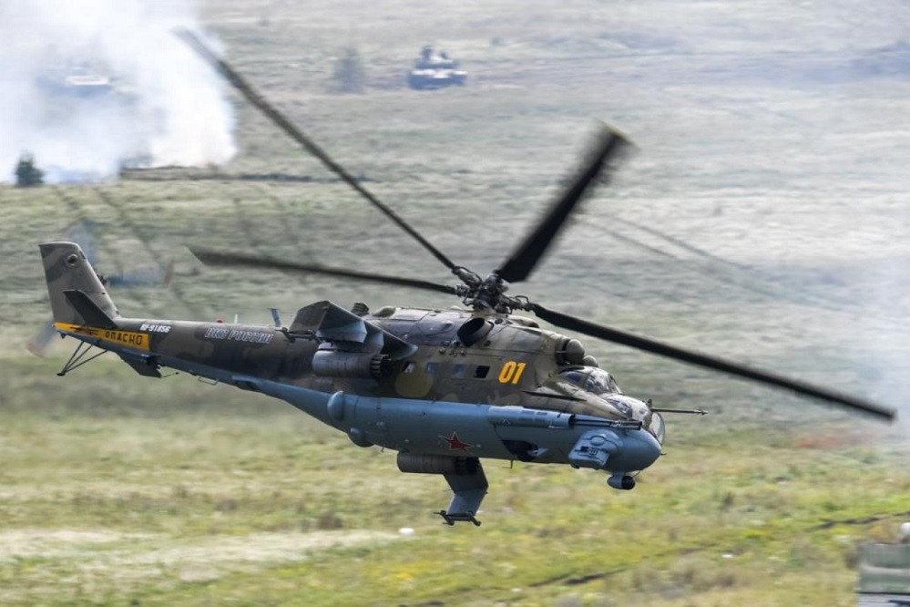 Điều đặc biệt về ‘xe tăng bay’ Mi-24 của Nga