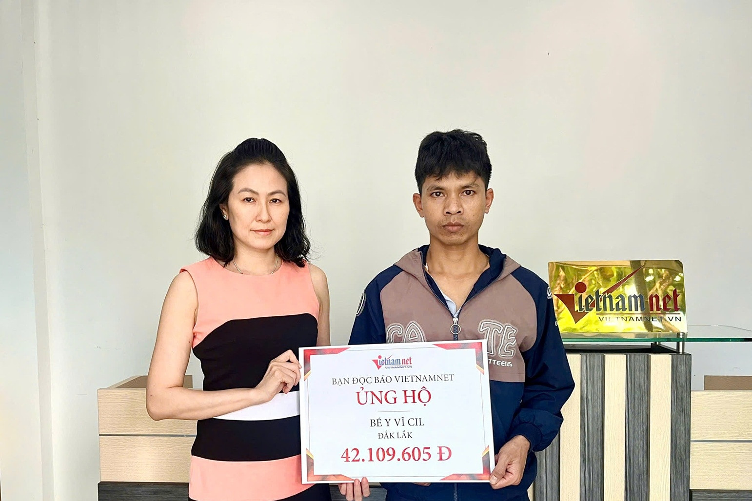 Bé Y Vĩ Cil ở Đắk Lắk bị xơ gan được bạn đọc giúp đỡ hơn 42 triệu đồng