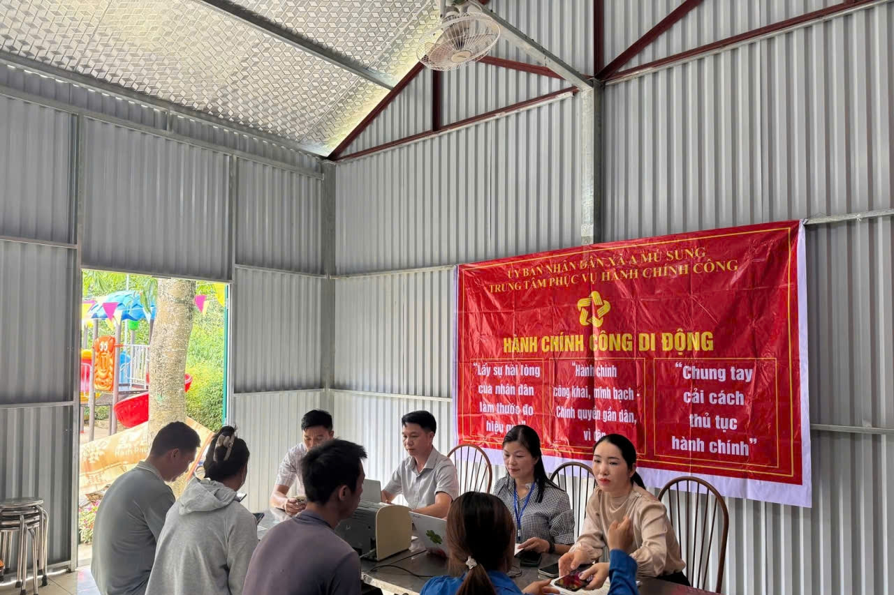Hành chính công di động: 
