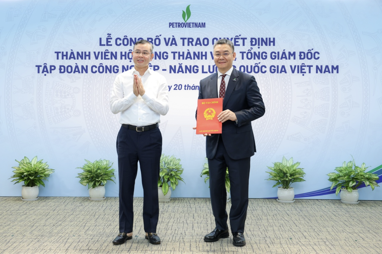 Ông Lê Mạnh Cường được bổ nhiệm làm Tổng Giám đốc Petrovietnam