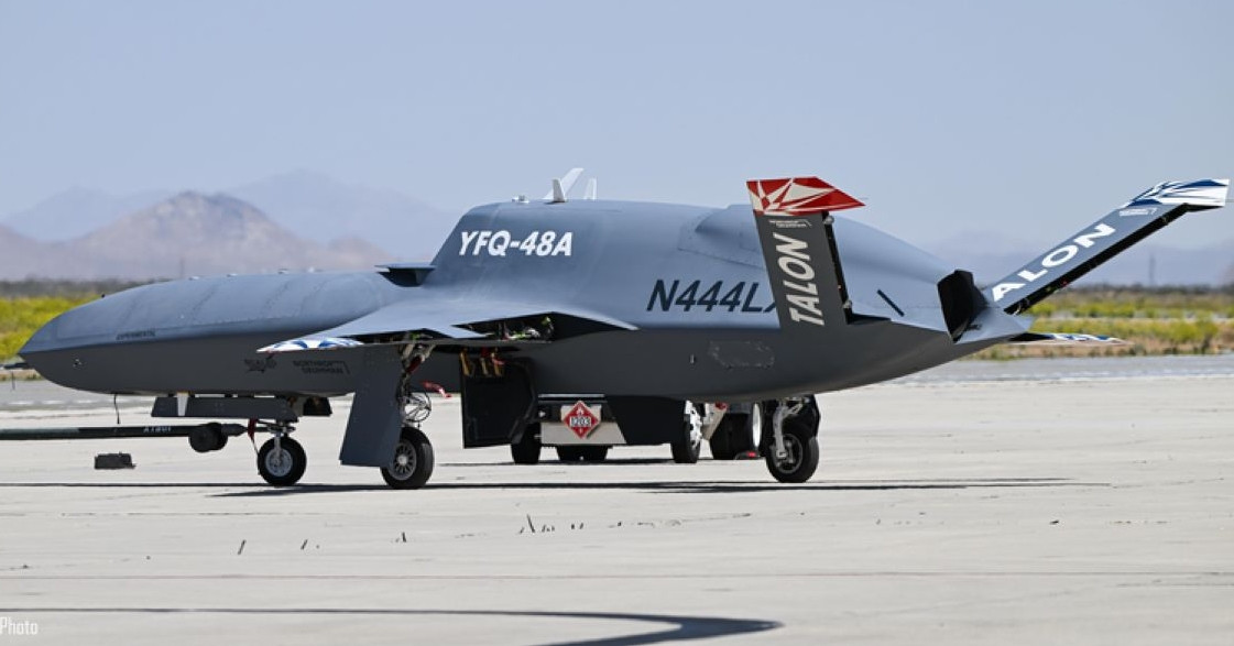 "Sát thủ bóng đêm" YFQ-48A Talon Blue định hình lại tương lai không chiến toàn cầu
