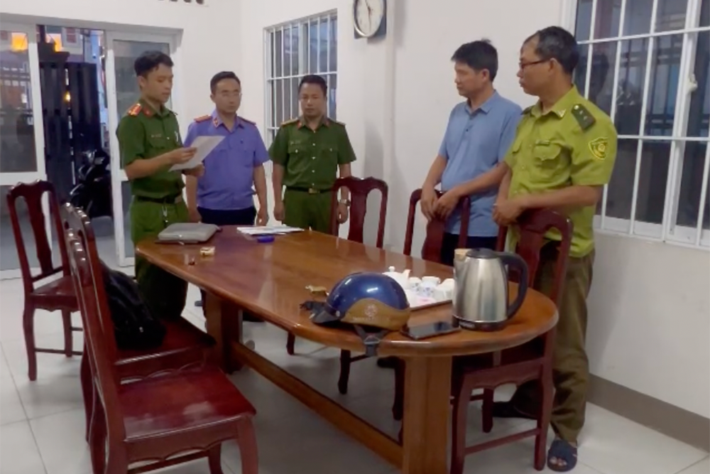 Trạm trưởng kiểm lâm Vũng Tàu 'mật báo' cho chủ cơ sở vi phạm trước khi kiểm tra