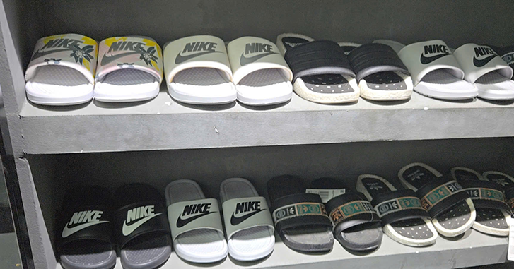 Triệt phá chuỗi cửa hàng bán giày giả nhãn hiệu Nike, Adidas ở TPHCM