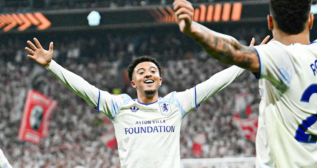 Jadon Sancho lập kỷ lục ngày Aston Villa đi vào lịch sử
