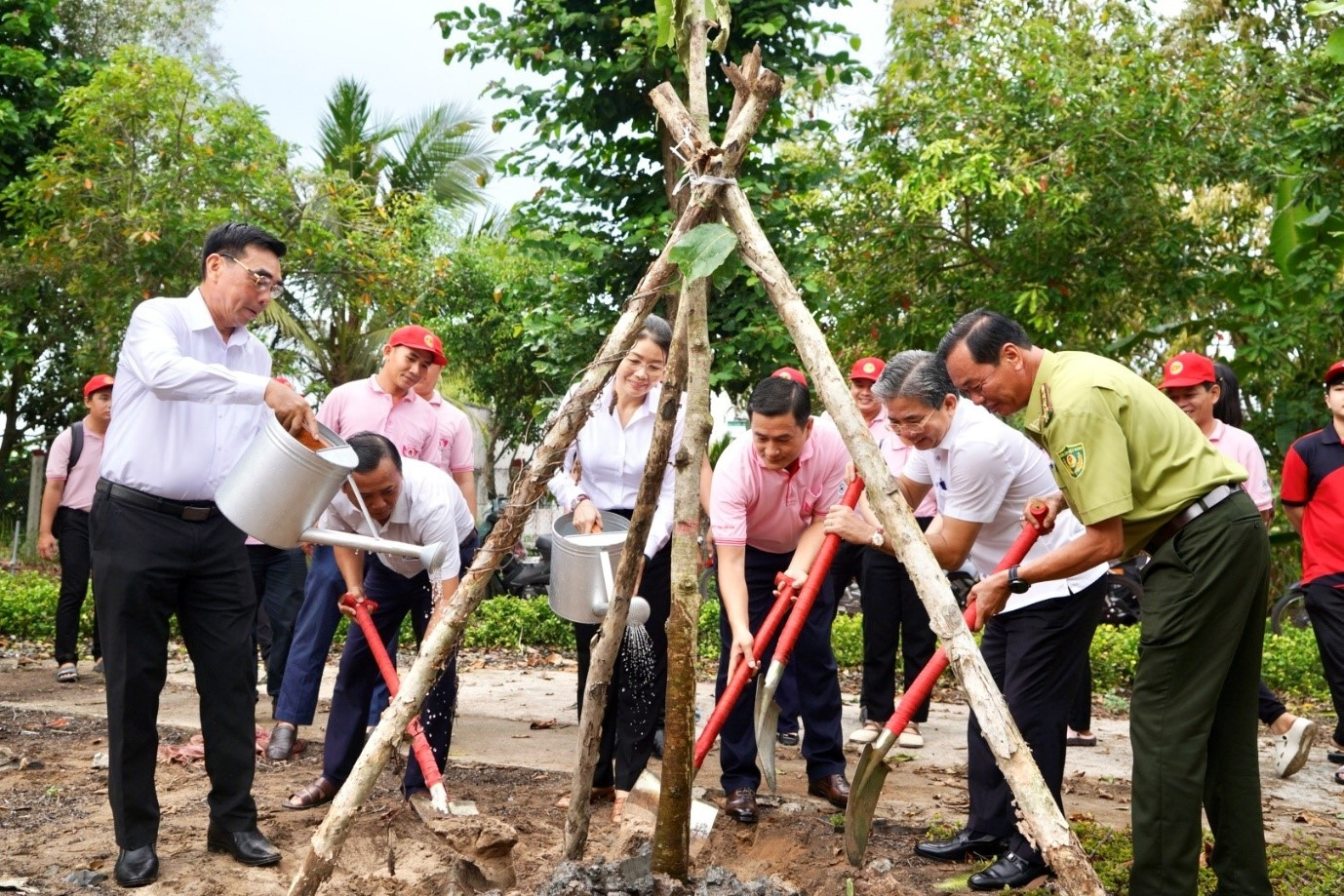 C.P. Việt Nam đồng hành phát triển mảng xanh cộng đồng