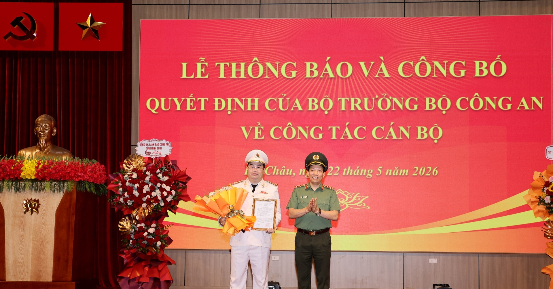 Đại tá Bùi Quyết Toán làm Giám đốc Công an tỉnh Lai Châu