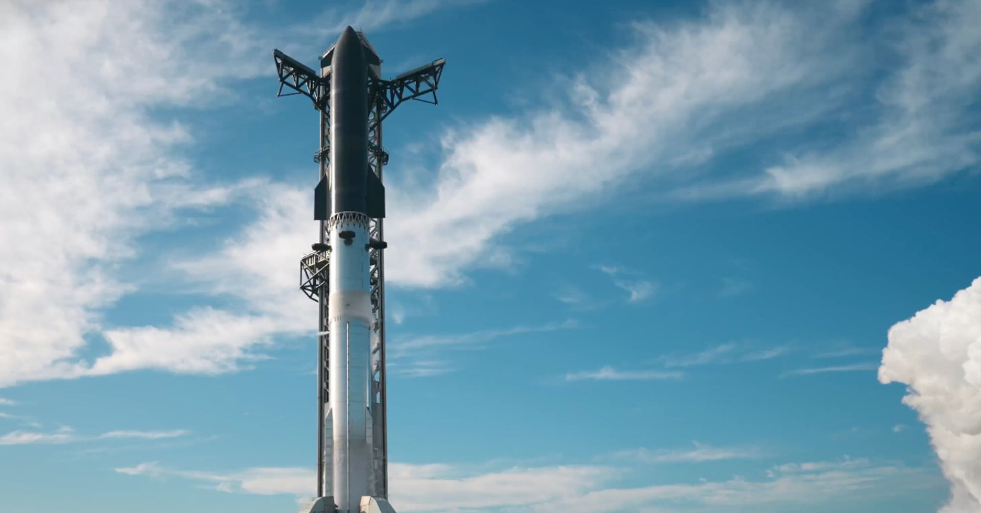 Siêu tên lửa Starship V3 bất ngờ bị hoãn phóng ở giây cuối