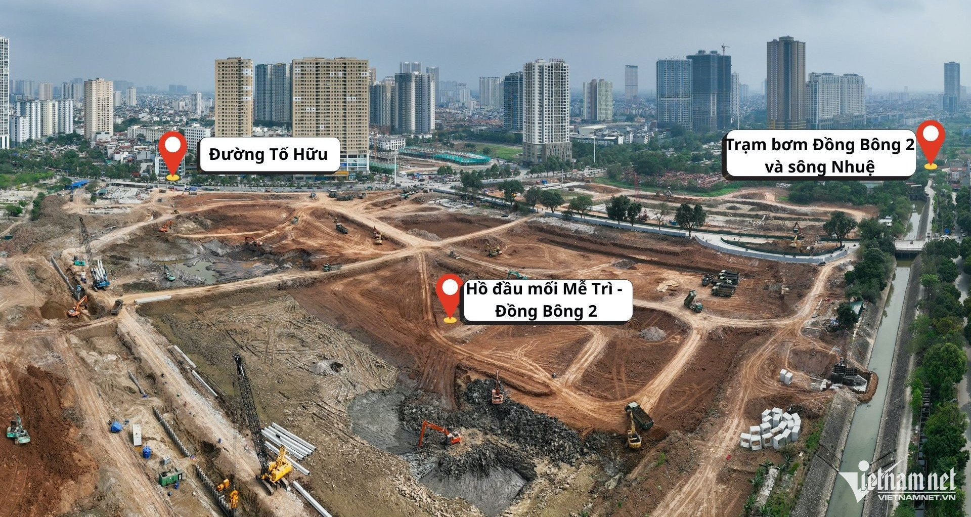 Thu hồi hơn 207ha đất tại Đại Mỗ để làm đường, khu đô thị và nhà ở xã hội