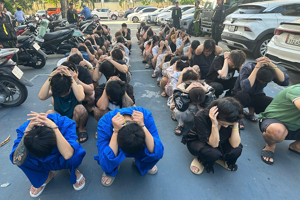TPHCM triệt phá đường dây ma túy, 140 người bị bắt giữ