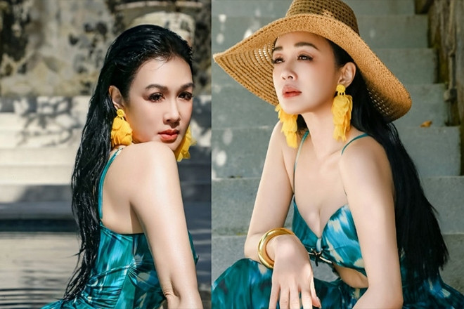 Chung Lệ Đề tuổi 55 vẫn hở bạo, được chồng kém 12 tuổi cưng chiều
