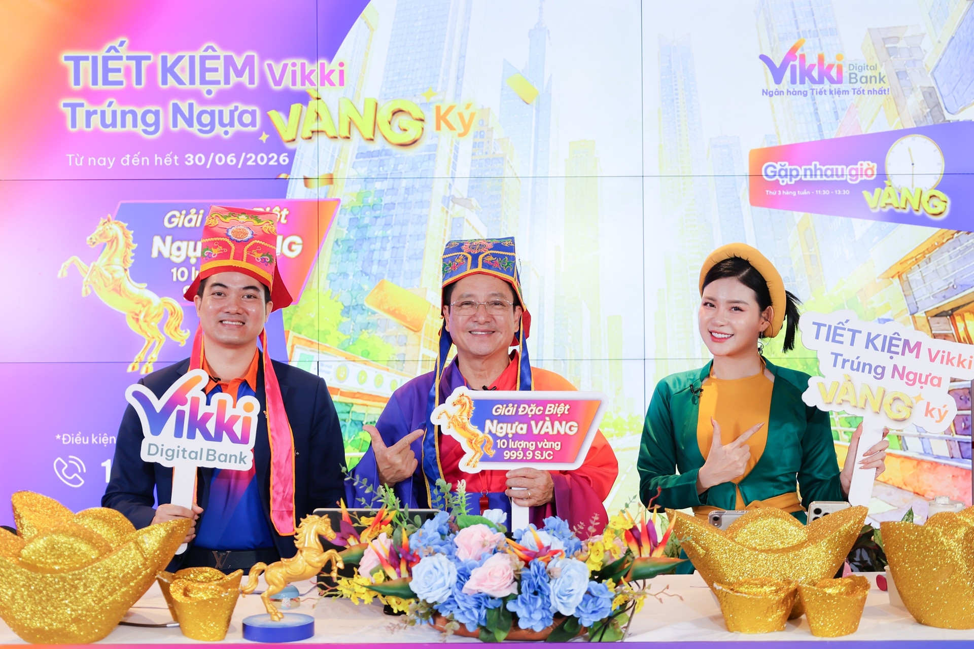 Tiết kiệm Vikki - Trúng Ngựa Vàng Ký: Hàng trăm chỉ vàng đã tìm thấy chủ nhân 