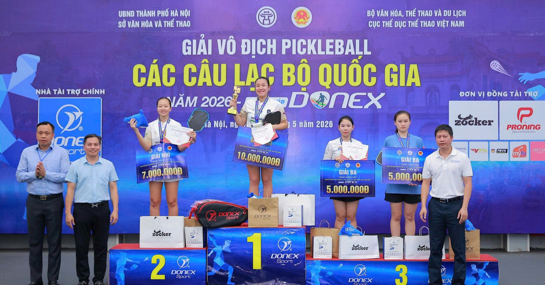 Bất ngờ lớn tại giải Pickleball các CLB quốc gia 2026