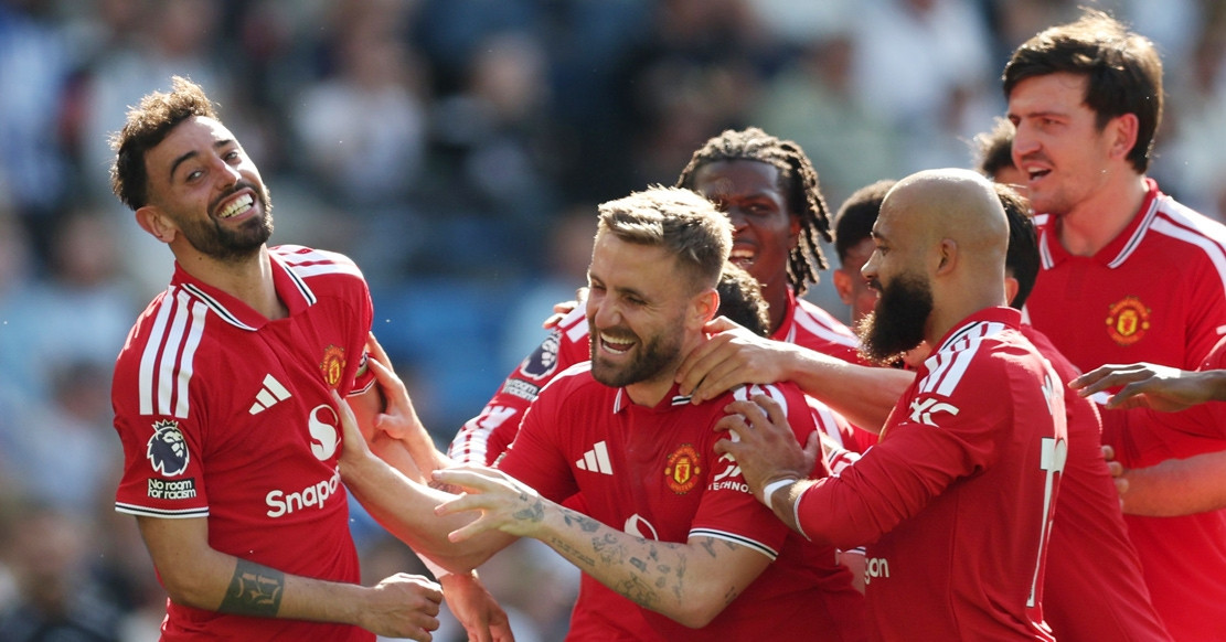 Bruno Fernandes phá kỷ lục kiến tạo, MU đè bẹp Brighton
