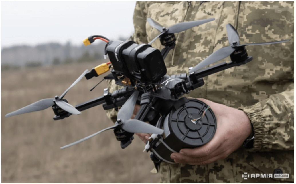 UAV cáp quang. Ảnh: Dronelife