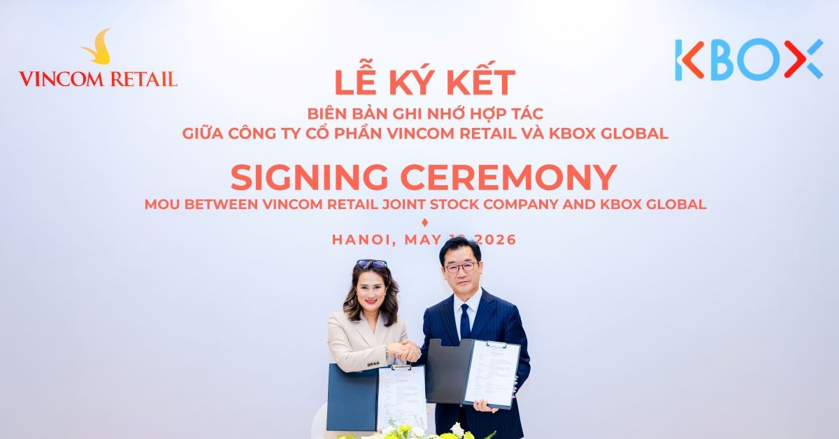 Vincom Retail ‘bắt tay’ K-Box Global phát triển tổ hợp giải trí Hàn
