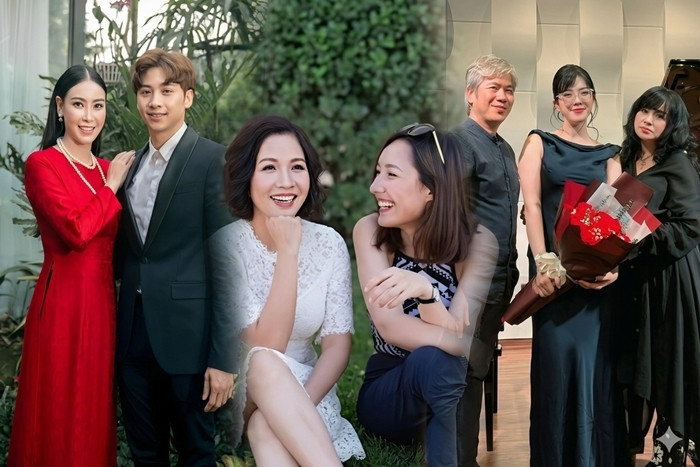 5 mẹ kế được lòng con chồng ở showbiz Việt, từ NSND Lan Hương đến Diva Mỹ Linh